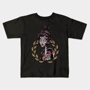 Gothic Scorpio Illustration Kids T-Shirt